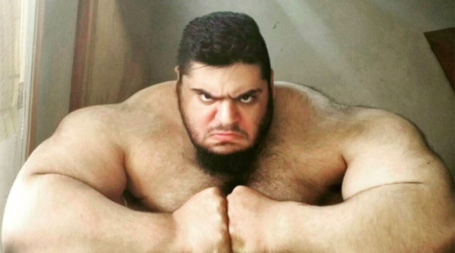Sajad Gharibi. Iranian hulk