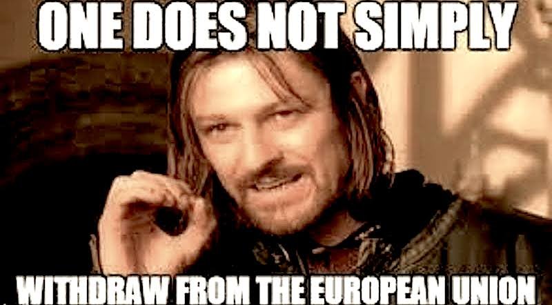 One does not simply