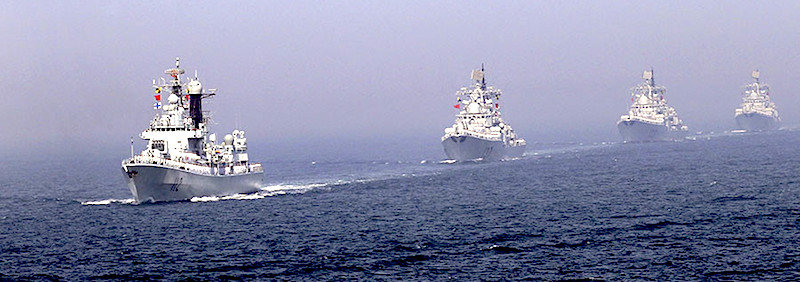 US ships