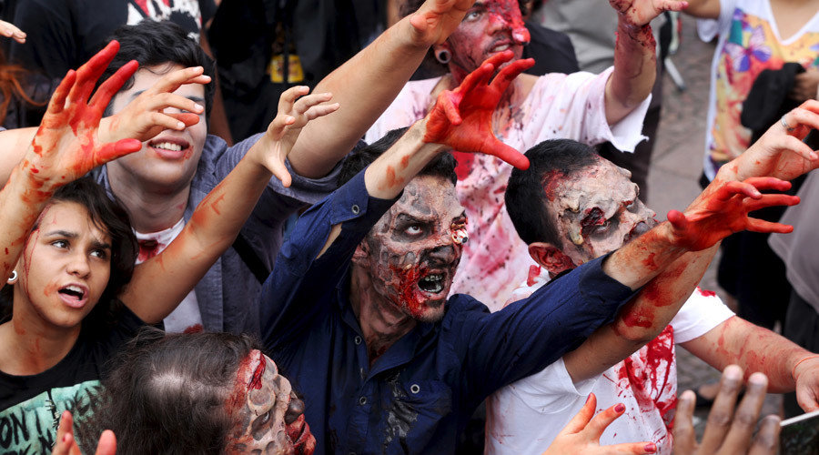 Picture of zombie actors