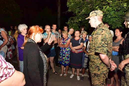 Toretsk uprising protest Ukraine