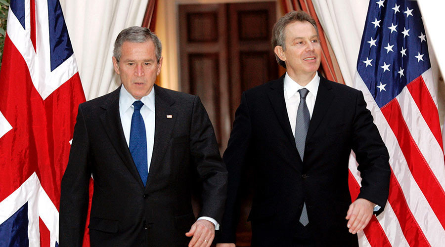 bush blair chilcot