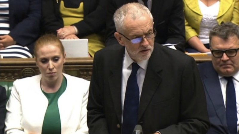 Click to enlarge Corbyn on Chilcot