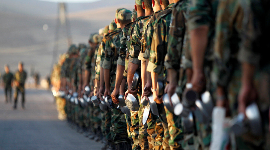New Syrian army recruits