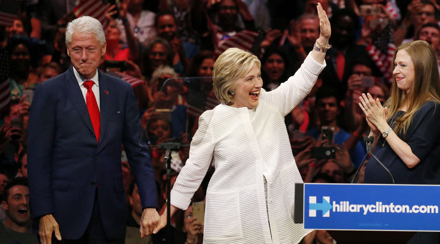 Bill and Hillary Clinton