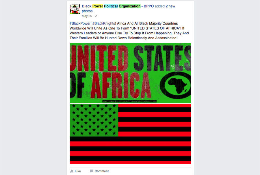 Black Power Political Organization posts
