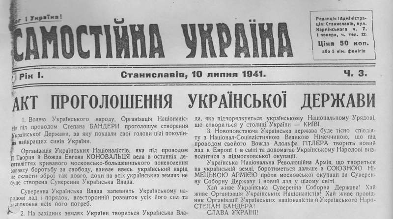 Click to enlarge Independent Ukraine newpaper