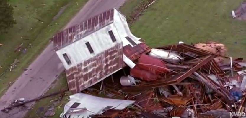 Eureka tornado damage
