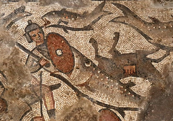 Click to enlarge mythological mosaic