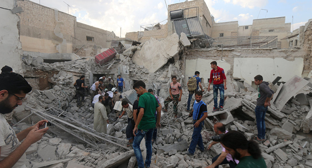 Aleppo, Syria destruction