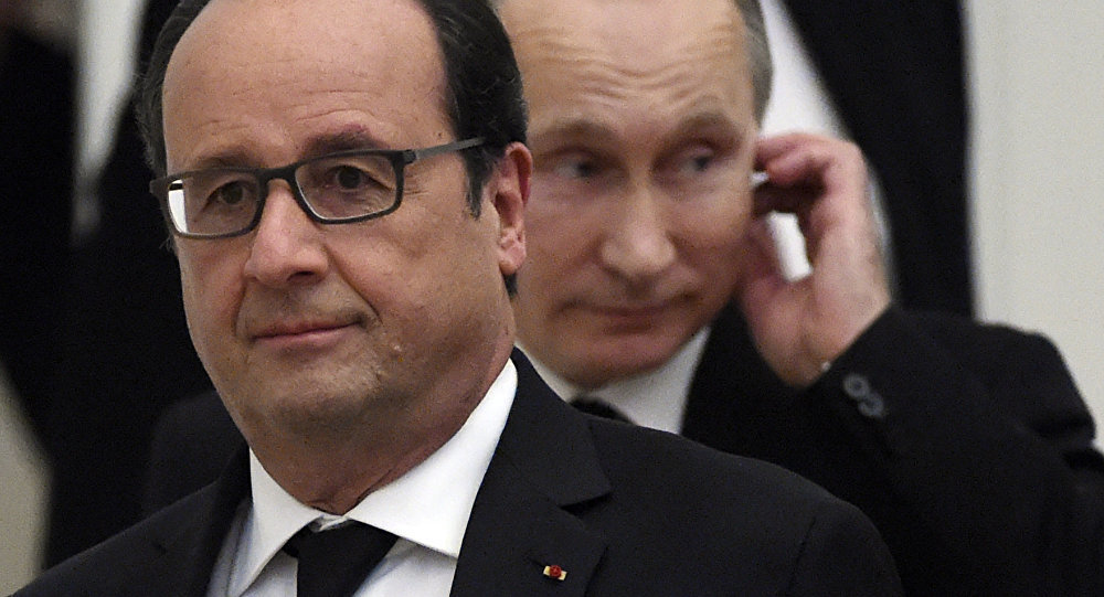 Hollande putin