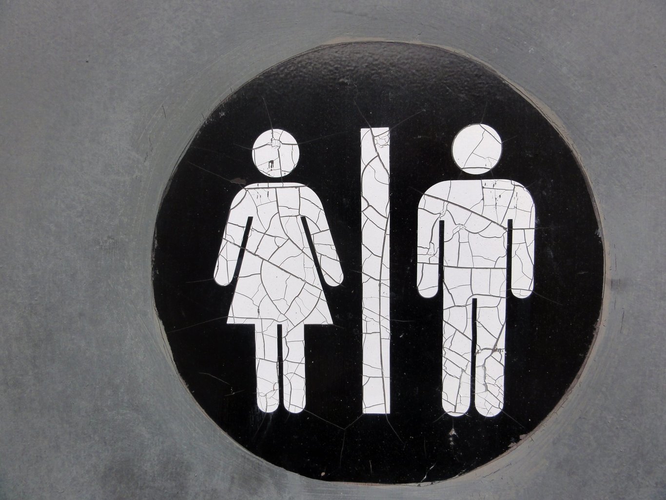 bathroom sign