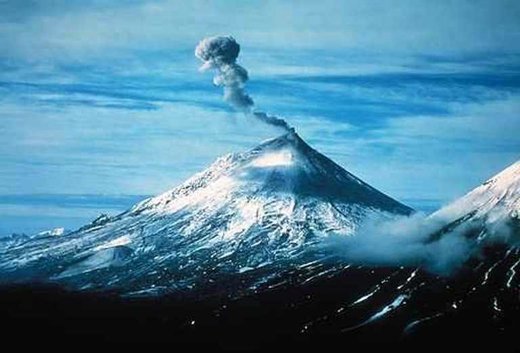 Click to enlarge Pavlof volcano
