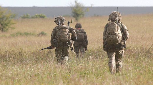 Ukraine soldiers