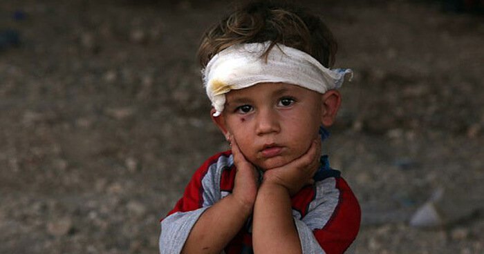 Click to enlarge Iraq child