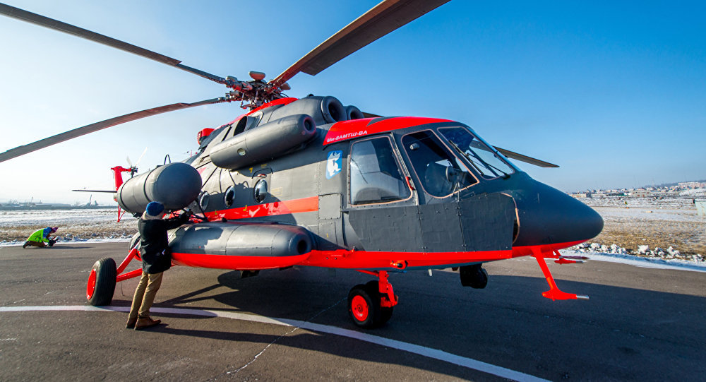 Click to enlarge Russian Arctic helicopter