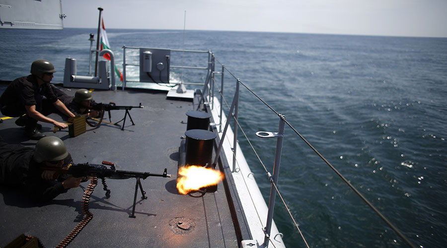 Click to enlarge naval drills