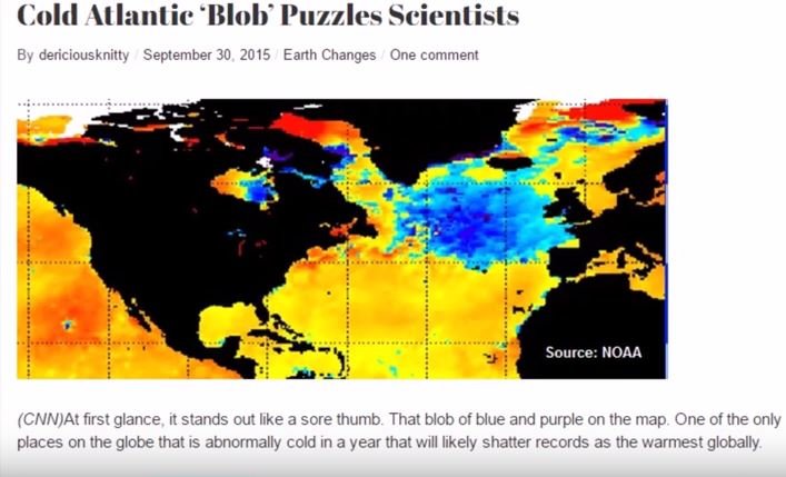 Cold Atlantic Blob