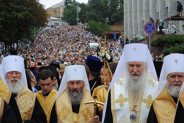 Orthodox procession Ukraine