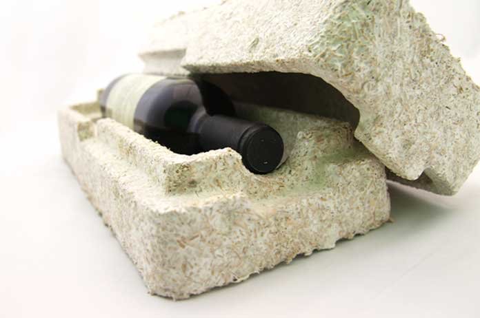 Click to enlarge mycelium fungi packaging