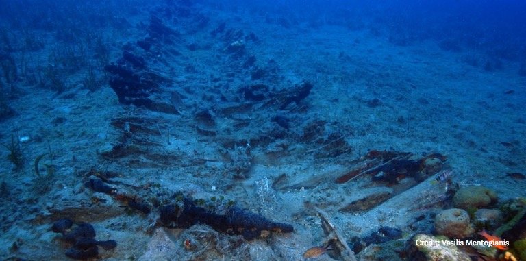 Fourni island shipwreck