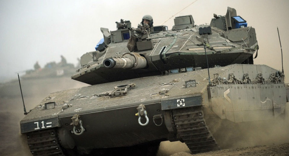 Israel IDF tank