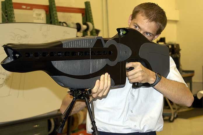 Click to enlarge dazzler lazer gun