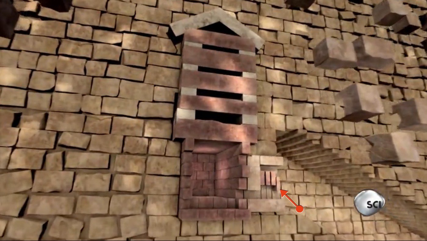 pyramid block mechanism