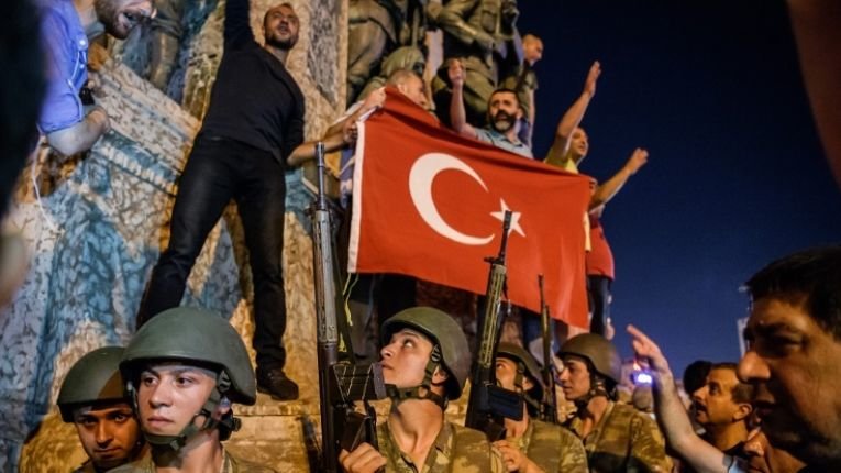 Taksim square military coup