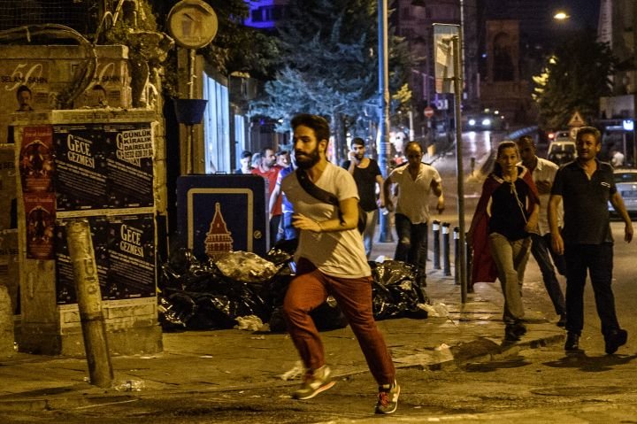 Click to enlarge Taksim square explosion