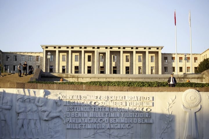 Click to enlarge Turkish parliament building