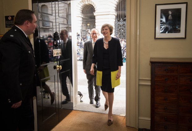 Click to enlarge Theresa May