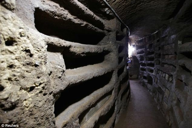 Click to enlarge Catacomb of Priscilla