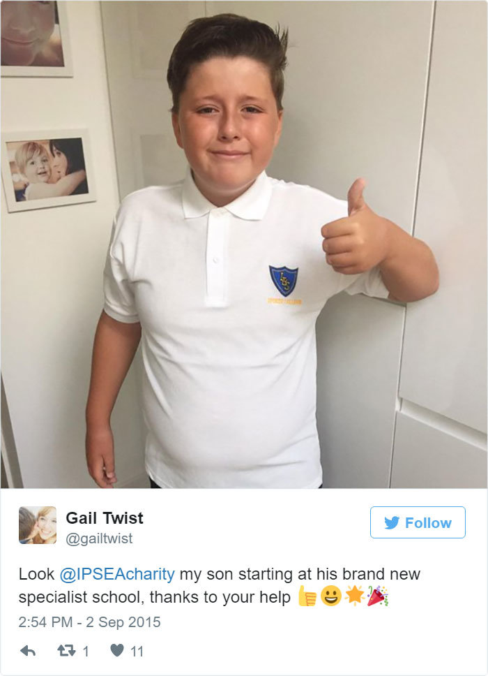 Click to enlarge boy and letter