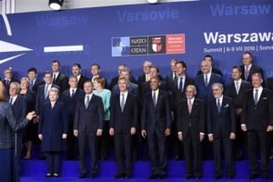 NATO war summit Warsaw 