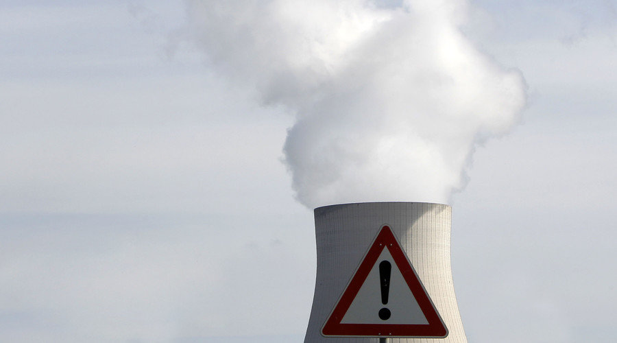 Nuclear power plant stack