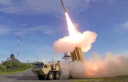 Click to enlarge THAAD missile demo