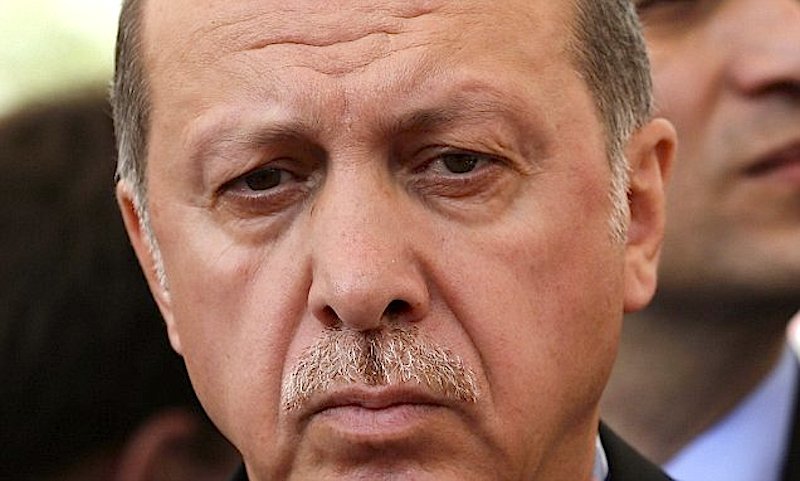 Erdogan sad