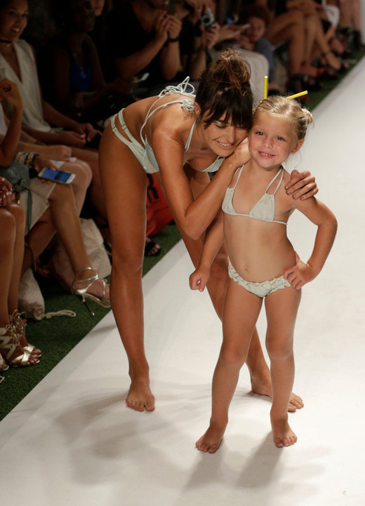 Click to enlarge Child in a bikini