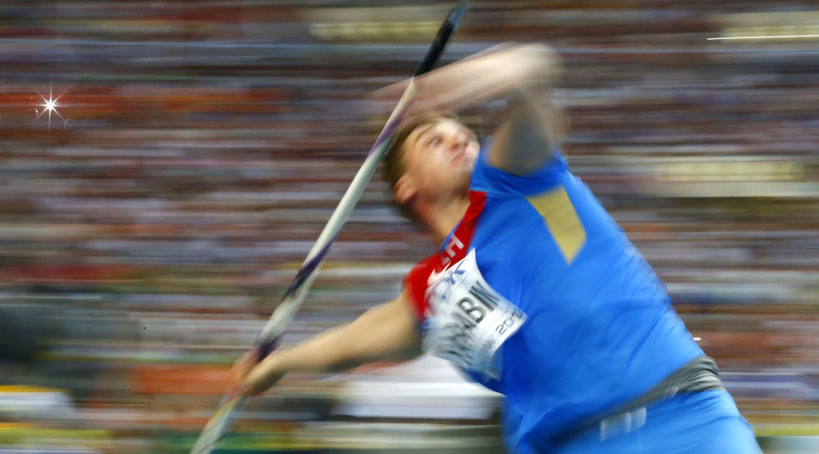 russian javelin thrower