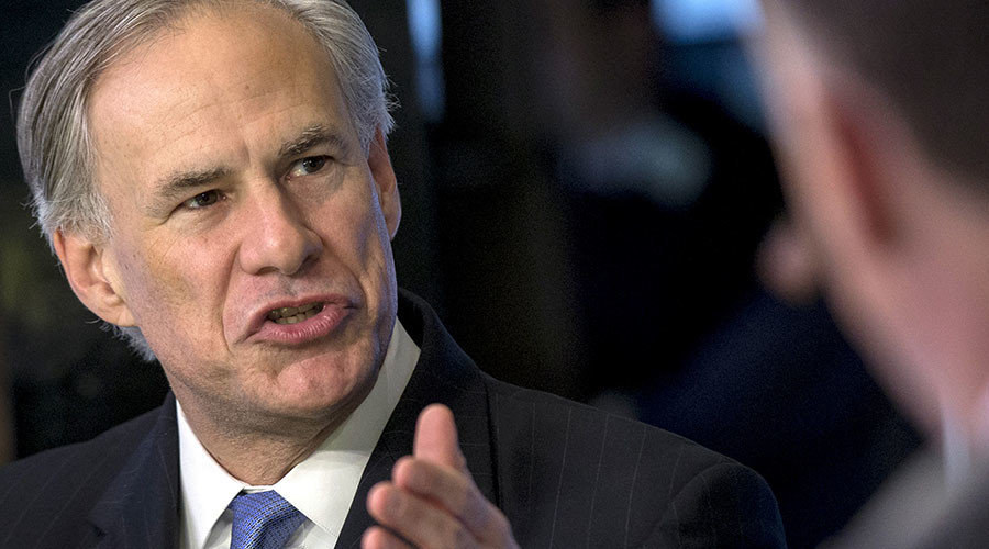 Click to enlarge Texas governor Greg Abbott