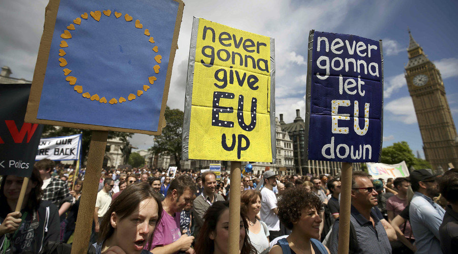 Parliament Square protestors