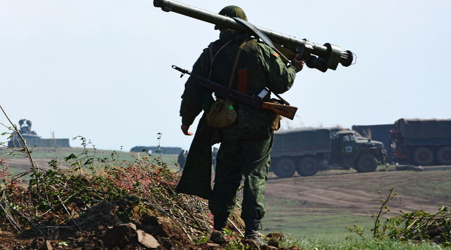 Lugansk People's Republic soldier