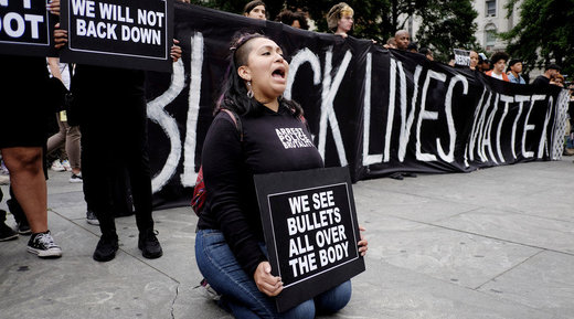 Black lives Matter New York protest