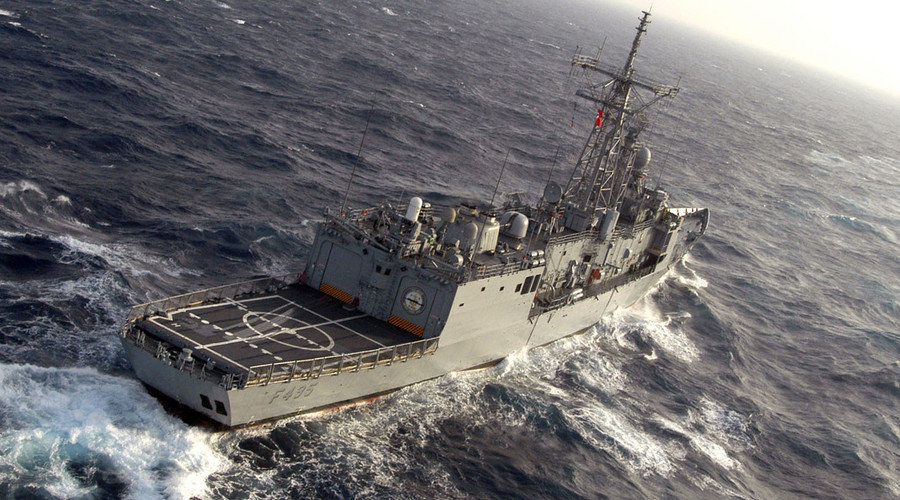 Click to enlarge Turkish frigate