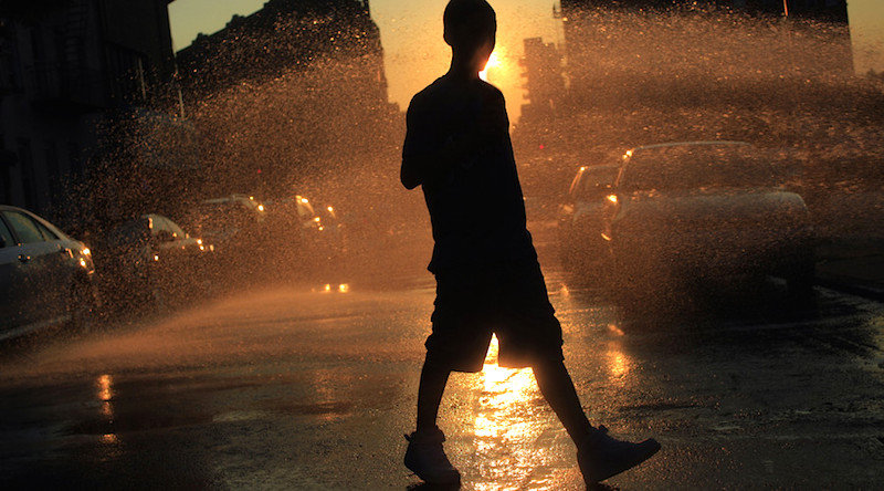 Click to enlarge boy sun street
