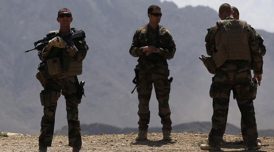Click to enlarge Freench troops in Libya