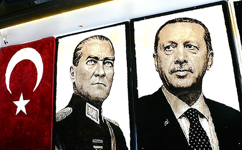 Click to enlarge Ataturk Erdogan