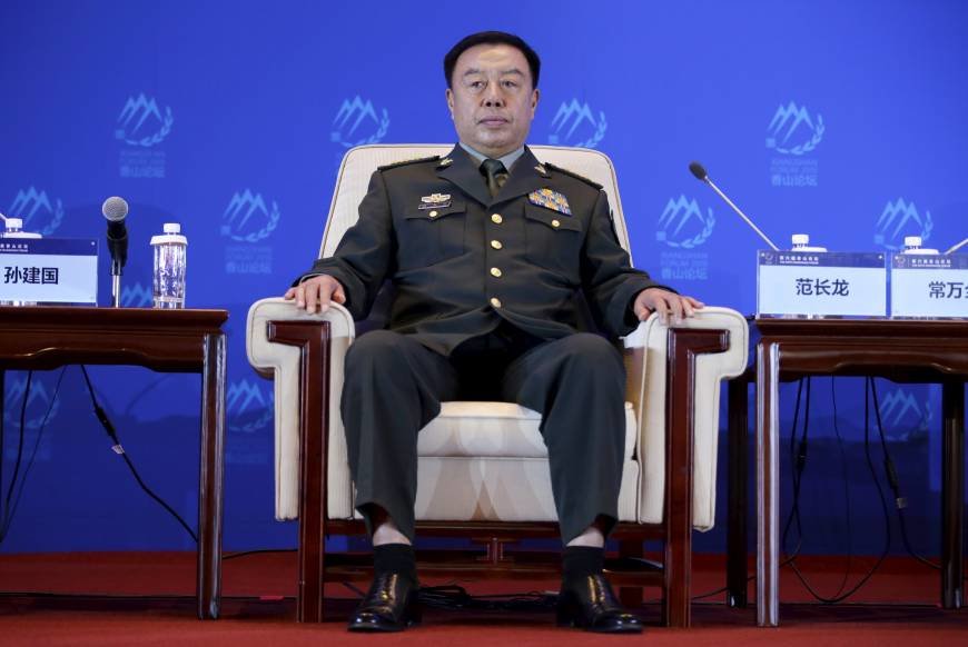 Chinese Central Military Commission Vice Chairman Fan Changlong 