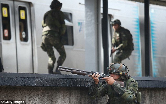 Brazilian soldiers